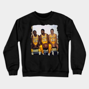 The LAKERS Big 3 (Elgin Baylor, Wilt Chamberlain and Jerry West) #2 Crewneck Sweatshirt